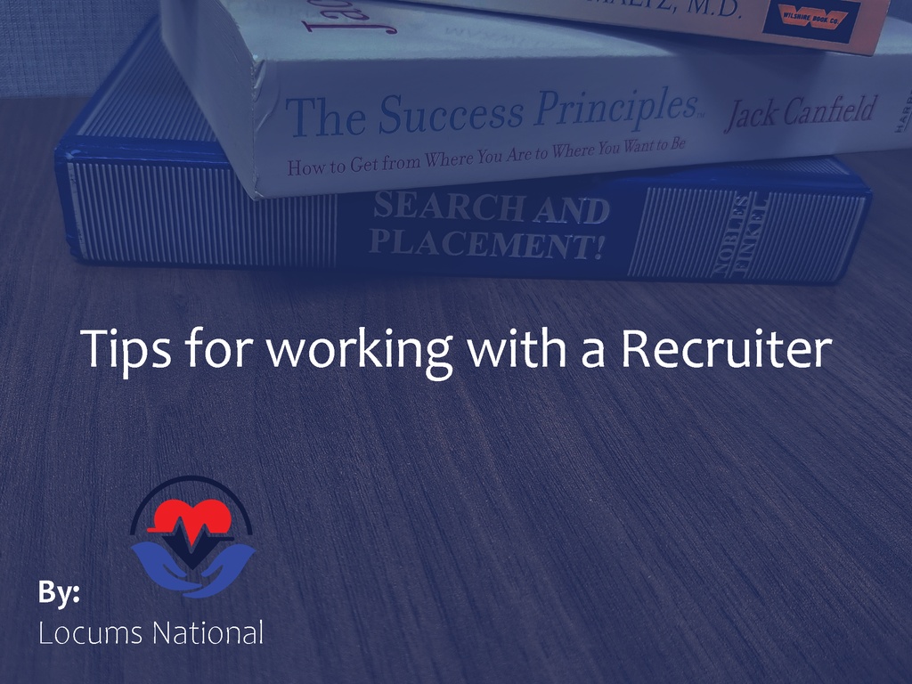 Quick Tips to Working with a Recruiter